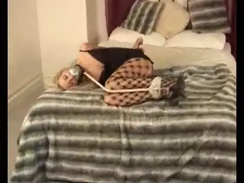 Poster: Sexy nightware tape gagged